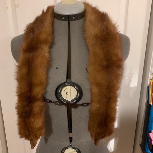 Genuine mink fur